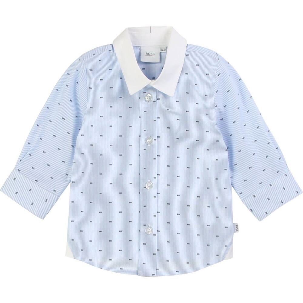 Hugo Boss Toddler Long Sleeve Dress Shirt